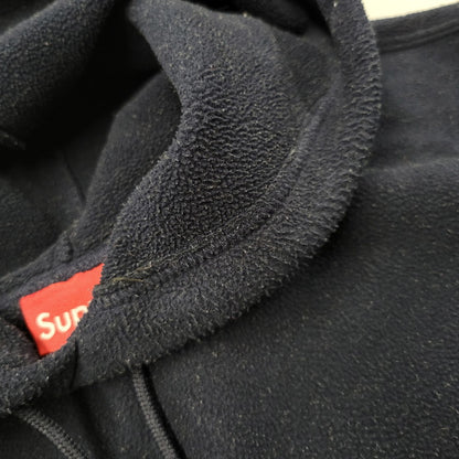 【中古品】【メンズ】 SUPREME シュプリーム POLARTEC HOODED SWEATSHIRT ポーラテック フーデッド スウェットシャツ アウター 149-260908-kh-03-izu サイズ：XL カラー：ネイビー 万代Net店