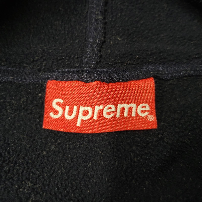 【中古品】【メンズ】 SUPREME シュプリーム POLARTEC HOODED SWEATSHIRT ポーラテック フーデッド スウェットシャツ アウター 149-260908-kh-03-izu サイズ：XL カラー：ネイビー 万代Net店