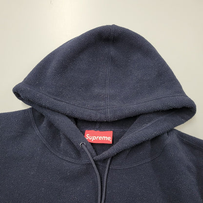 【中古品】【メンズ】 SUPREME シュプリーム POLARTEC HOODED SWEATSHIRT ポーラテック フーデッド スウェットシャツ アウター 149-260908-kh-03-izu サイズ：XL カラー：ネイビー 万代Net店
