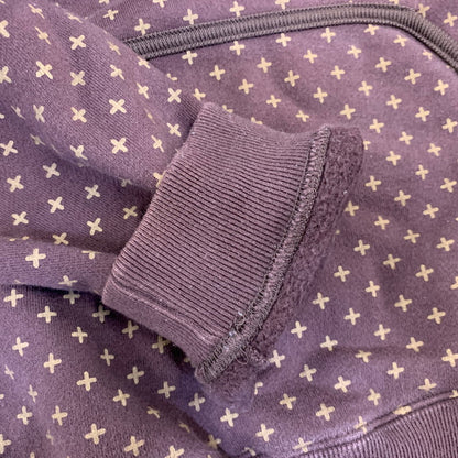 【中古品】【メンズ】 GOODENOUGH グッドイナフ GE-154010 CROSS DOT HOODED SWEATSHIRT クロス ドット フーデッド スウェットシャツ トップス 142-260907-kh-01-izu サイズ：XL カラー：ブラウン 万代Net店