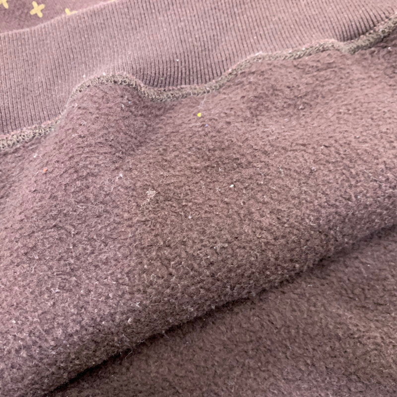 【中古品】【メンズ】 GOODENOUGH グッドイナフ GE-154010 CROSS DOT HOODED SWEATSHIRT クロス ドット フーデッド スウェットシャツ トップス 142-260907-kh-01-izu サイズ：XL カラー：ブラウン 万代Net店