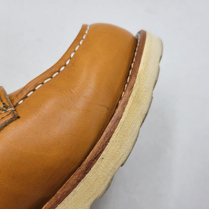 【中古品】【メンズ】 RED WING レッドウィング IRISH SETTER 6' MOC-TOE 9875 アイリッシュセッター モックトゥ 復刻刺繍犬タグ USA製 ブーツ 靴 164-260907-as-13-izu サイズ：10 カラー：GOLD RUSSET 万代Net店