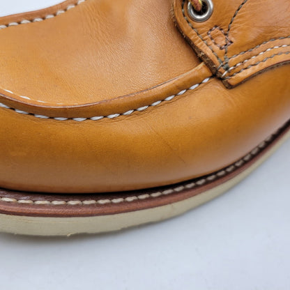 【中古品】【メンズ】 RED WING レッドウィング IRISH SETTER 6' MOC-TOE 9875 アイリッシュセッター モックトゥ 復刻刺繍犬タグ USA製 ブーツ 靴 164-260907-as-13-izu サイズ：10 カラー：GOLD RUSSET 万代Net店