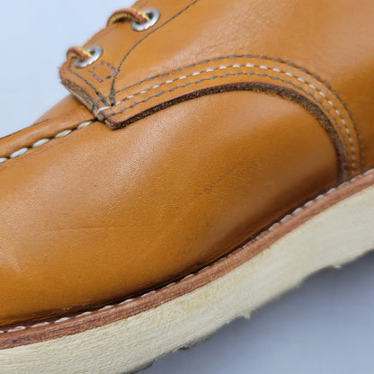 【中古品】【メンズ】 RED WING レッドウィング IRISH SETTER 6' MOC-TOE 9875 アイリッシュセッター モックトゥ 復刻刺繍犬タグ USA製 ブーツ 靴 164-260907-as-13-izu サイズ：10 カラー：GOLD RUSSET 万代Net店
