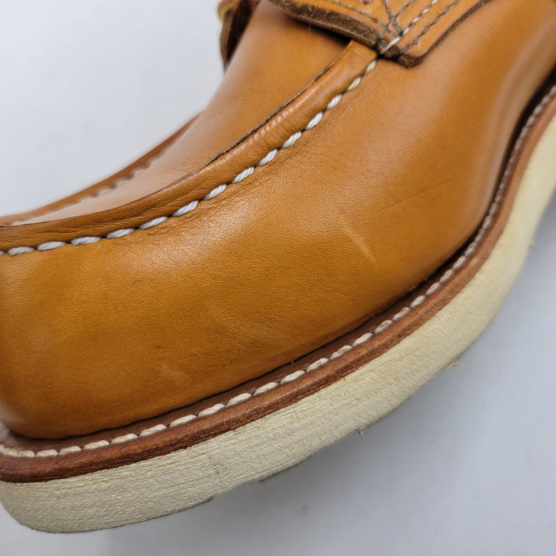 【中古品】【メンズ】 RED WING レッドウィング IRISH SETTER 6' MOC-TOE 9875 アイリッシュセッター モックトゥ 復刻刺繍犬タグ USA製 ブーツ 靴 164-260907-as-13-izu サイズ：10 カラー：GOLD RUSSET 万代Net店