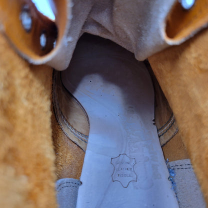 【中古品】【メンズ】 RED WING レッドウィング IRISH SETTER 6' MOC-TOE 9875 アイリッシュセッター モックトゥ 復刻刺繍犬タグ USA製 ブーツ 靴 164-260907-as-13-izu サイズ：10 カラー：GOLD RUSSET 万代Net店