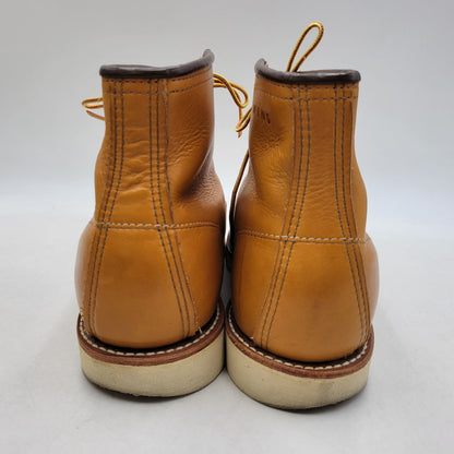 【中古品】【メンズ】 RED WING レッドウィング IRISH SETTER 6' MOC-TOE 9875 アイリッシュセッター モックトゥ 復刻刺繍犬タグ USA製 ブーツ 靴 164-260907-as-13-izu サイズ：10 カラー：GOLD RUSSET 万代Net店