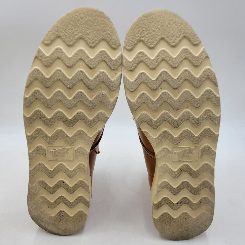 【中古品】【メンズ】 RED WING レッドウィング IRISH SETTER 6' MOC-TOE 9875 アイリッシュセッター モックトゥ 復刻刺繍犬タグ USA製 ブーツ 靴 164-260907-as-13-izu サイズ：10 カラー：GOLD RUSSET 万代Net店