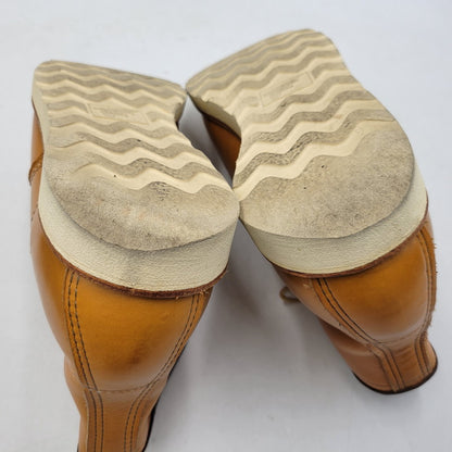 【中古品】【メンズ】 RED WING レッドウィング IRISH SETTER 6' MOC-TOE 9875 アイリッシュセッター モックトゥ 復刻刺繍犬タグ USA製 ブーツ 靴 164-260907-as-13-izu サイズ：10 カラー：GOLD RUSSET 万代Net店