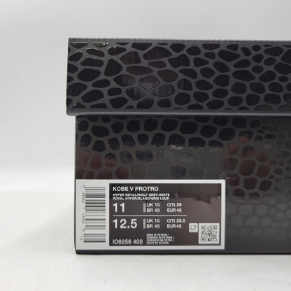 【中古品】【メンズ】 NIKE ナイキ KOBE 5 PROTRO IO6256-400 コービー 5 プロトロ スニーカー 靴 160-260907-as-09-izu サイズ：29cm カラー：HYPER ROYAL/WOLF GREY-WHITE 万代Net店