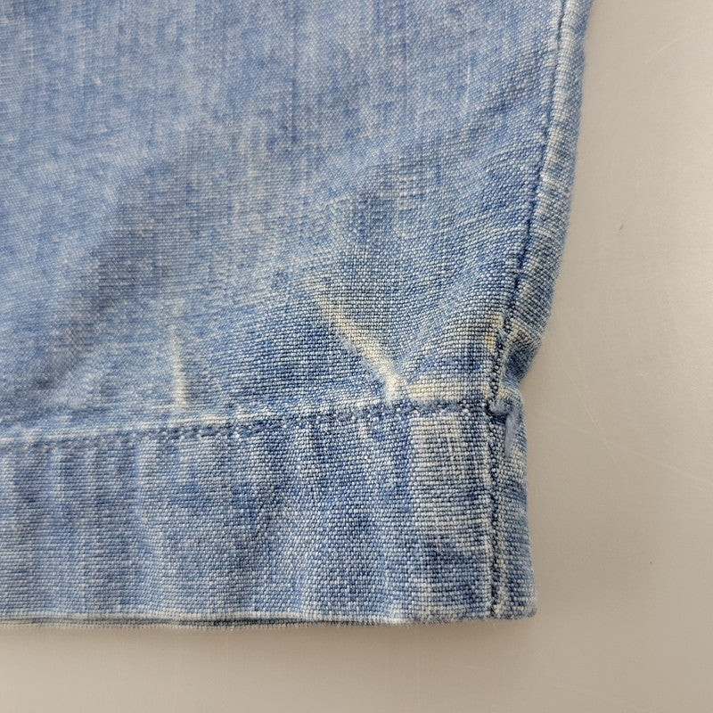 【現状渡し品】【メンズ】 GOODENOUGH グッドイナフ LUKE 90S LINE PANTS ライン パンツ ボトムス 153-260908-yn-01-izu サイズ：M カラー：ブルー 万代Net店