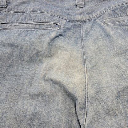 【現状渡し品】【メンズ】 GOODENOUGH グッドイナフ LUKE 90S LINE PANTS ライン パンツ ボトムス 153-260908-yn-01-izu サイズ：M カラー：ブルー 万代Net店