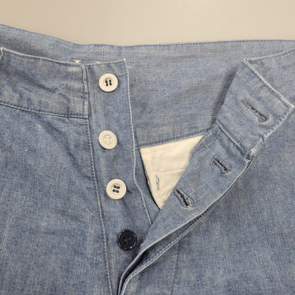 【現状渡し品】【メンズ】 GOODENOUGH グッドイナフ LUKE 90S LINE PANTS ライン パンツ ボトムス 153-260908-yn-01-izu サイズ：M カラー：ブルー 万代Net店