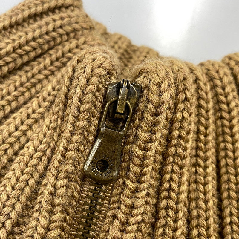 【中古品】【メンズ】 DOLCE&GABBANA ドルチェアンドガッバーナ DG LOGO DRIVERS KNIT ロゴ ドライバーズ ニット トップス 141-260906-kh-02-izu サイズ：48 カラー：ブラウン 万代Net店