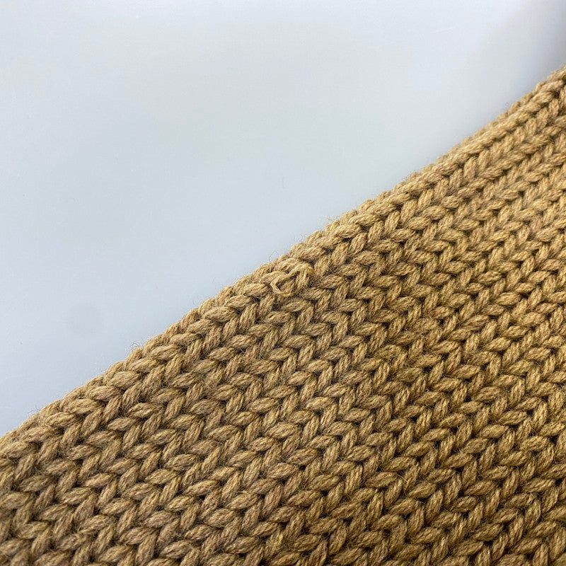 【中古品】【メンズ】 DOLCE&GABBANA ドルチェアンドガッバーナ DG LOGO DRIVERS KNIT ロゴ ドライバーズ ニット トップス 141-260906-kh-02-izu サイズ：48 カラー：ブラウン 万代Net店