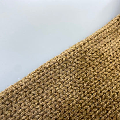 【中古品】【メンズ】 DOLCE&GABBANA ドルチェアンドガッバーナ DG LOGO DRIVERS KNIT ロゴ ドライバーズ ニット トップス 141-260906-kh-02-izu サイズ：48 カラー：ブラウン 万代Net店