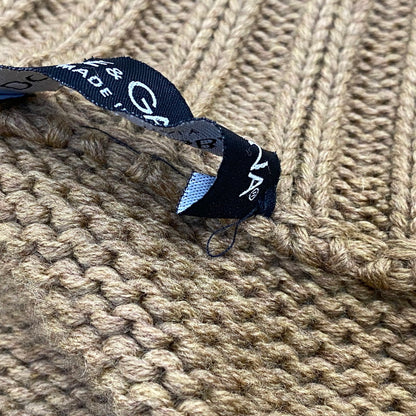 【中古品】【メンズ】 DOLCE&GABBANA ドルチェアンドガッバーナ DG LOGO DRIVERS KNIT ロゴ ドライバーズ ニット トップス 141-260906-kh-02-izu サイズ：48 カラー：ブラウン 万代Net店