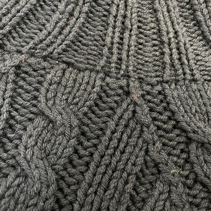 【中古品】【メンズ】 PRADA SPORT プラダ スポーツ TURTLE NECK WOOL CABLE KNIT タートル ネック ウール ケーブル ニット トップス 141-260906-kh-01-izu サイズ：50 カラー：ブラック 万代Net店