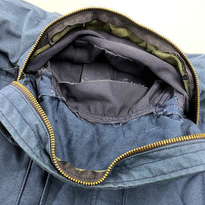 【中古品】【メンズ】 ALPHA INDUSTRIES アルファインダストリーズ 8415-01-099-7827 旧タグ USA製 FIELD JACKET フィールド ジャケット アウター 146-260906-kh-04-izu サイズ：X-SMALL-REGULAR カラー：ネイビー 万代Net店