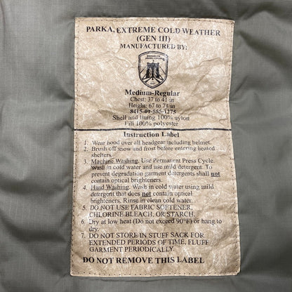 【中古品】【メンズ】 US.ARMY ユーエスアーミー B.A.F社 8415-01-555-1275 ECWCS GEN3 LEVEL7 PRIMA LOFT JACKET プリマ ロフト ジャケット 146-260906-kh-09-izu サイズ：MEDIUM-REGULAR カラー：グレー 万代Net店