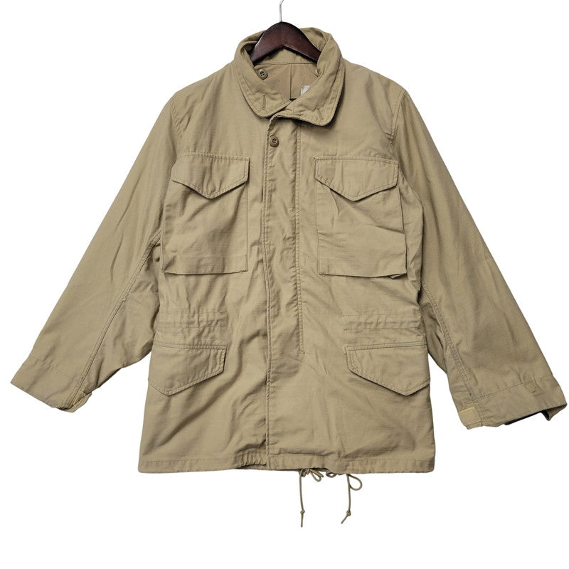 【現状渡し品】【メンズ】 ALPHA INDUSTRIES アルファインダストリーズ 8415-01-099-7827 旧タグ USA製 FIELD JACKET フィールド ジャケット アウター 146-260908-yn-07-izu サイズ：X-SMALL-REGULAR カラー：ベージュ 万代Net店