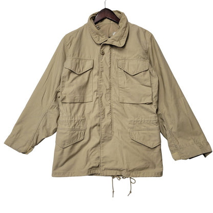 【現状渡し品】【メンズ】 ALPHA INDUSTRIES アルファインダストリーズ 8415-01-099-7827 旧タグ USA製 FIELD JACKET フィールド ジャケット アウター 146-260908-yn-07-izu サイズ：X-SMALL-REGULAR カラー：ベージュ 万代Net店