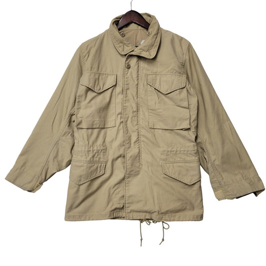【現状渡し品】【メンズ】 ALPHA INDUSTRIES アルファインダストリーズ 8415-01-099-7827 旧タグ USA製 FIELD JACKET フィールド ジャケット アウター 146-260908-yn-07-izu サイズ：X-SMALL-REGULAR カラー：ベージュ 万代Net店