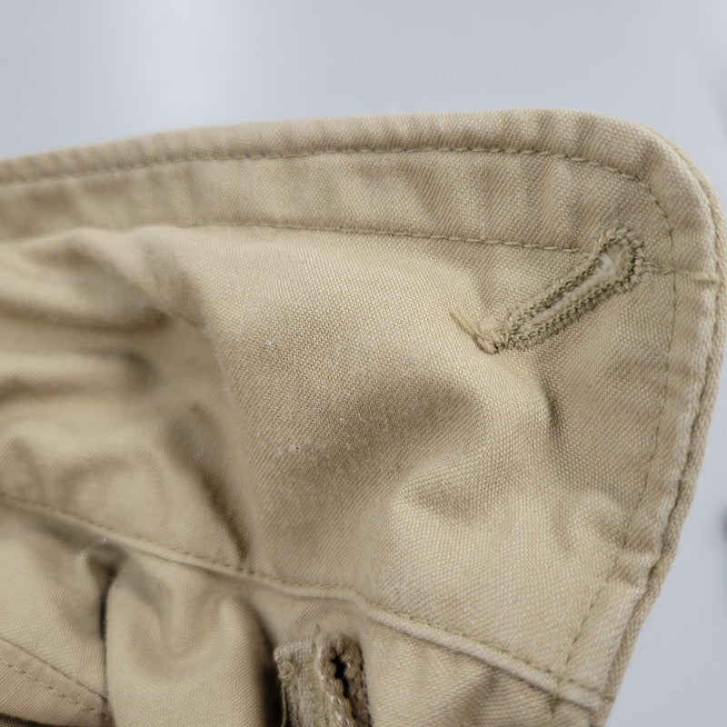【現状渡し品】【メンズ】 ALPHA INDUSTRIES アルファインダストリーズ 8415-01-099-7827 旧タグ USA製 FIELD JACKET フィールド ジャケット アウター 146-260908-yn-07-izu サイズ：X-SMALL-REGULAR カラー：ベージュ 万代Net店