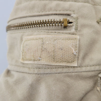 【現状渡し品】【メンズ】 ALPHA INDUSTRIES アルファインダストリーズ 8415-01-099-7827 旧タグ USA製 FIELD JACKET フィールド ジャケット アウター 146-260908-yn-07-izu サイズ：X-SMALL-REGULAR カラー：ベージュ 万代Net店