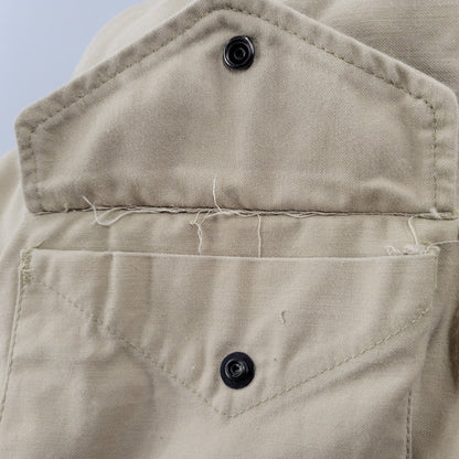 【現状渡し品】【メンズ】 ALPHA INDUSTRIES アルファインダストリーズ 8415-01-099-7827 旧タグ USA製 FIELD JACKET フィールド ジャケット アウター 146-260908-yn-07-izu サイズ：X-SMALL-REGULAR カラー：ベージュ 万代Net店