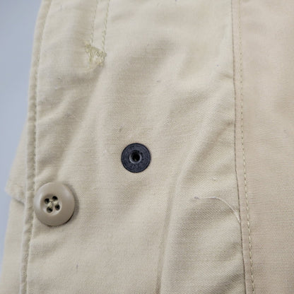 【現状渡し品】【メンズ】 ALPHA INDUSTRIES アルファインダストリーズ 8415-01-099-7827 旧タグ USA製 FIELD JACKET フィールド ジャケット アウター 146-260908-yn-07-izu サイズ：X-SMALL-REGULAR カラー：ベージュ 万代Net店