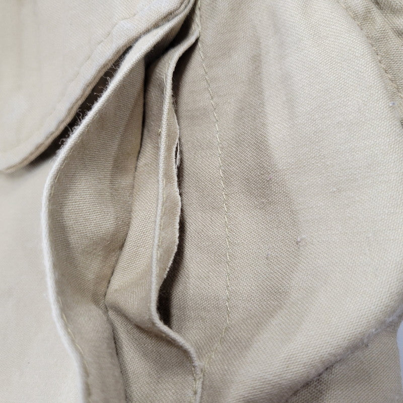 【現状渡し品】【メンズ】 ALPHA INDUSTRIES アルファインダストリーズ 8415-01-099-7827 旧タグ USA製 FIELD JACKET フィールド ジャケット アウター 146-260908-yn-07-izu サイズ：X-SMALL-REGULAR カラー：ベージュ 万代Net店