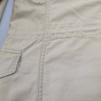 【現状渡し品】【メンズ】 ALPHA INDUSTRIES アルファインダストリーズ 8415-01-099-7827 旧タグ USA製 FIELD JACKET フィールド ジャケット アウター 146-260908-yn-07-izu サイズ：X-SMALL-REGULAR カラー：ベージュ 万代Net店