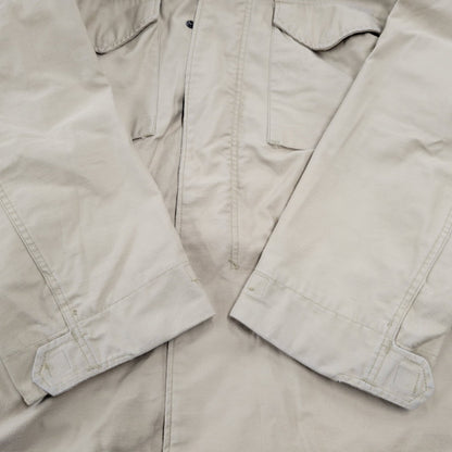 【現状渡し品】【メンズ】 ALPHA INDUSTRIES アルファインダストリーズ 8415-01-099-7827 旧タグ USA製 FIELD JACKET フィールド ジャケット アウター 146-260908-yn-07-izu サイズ：X-SMALL-REGULAR カラー：ベージュ 万代Net店