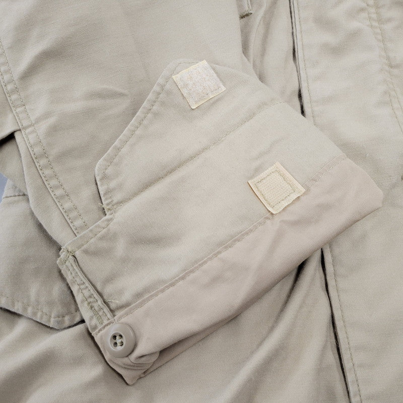 【現状渡し品】【メンズ】 ALPHA INDUSTRIES アルファインダストリーズ 8415-01-099-7827 旧タグ USA製 FIELD JACKET フィールド ジャケット アウター 146-260908-yn-07-izu サイズ：X-SMALL-REGULAR カラー：ベージュ 万代Net店