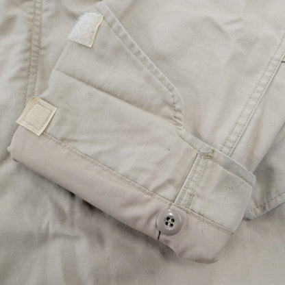 【現状渡し品】【メンズ】 ALPHA INDUSTRIES アルファインダストリーズ 8415-01-099-7827 旧タグ USA製 FIELD JACKET フィールド ジャケット アウター 146-260908-yn-07-izu サイズ：X-SMALL-REGULAR カラー：ベージュ 万代Net店