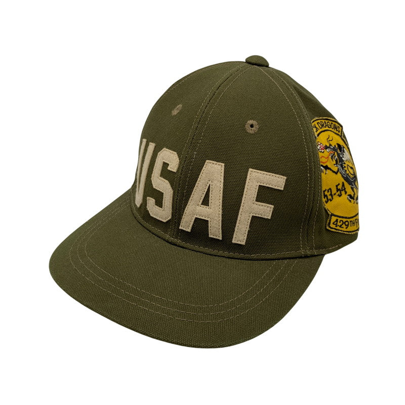 【中古品】【メンズ/レディース】 TOYS MCCOY トイズ マッコイ TMA2412 MILITARY COTTON CAP ミリタリー コットン キャップ 帽子 185-260919-ya-02-izu サイズ：F カラー：カーキ 万代Net店