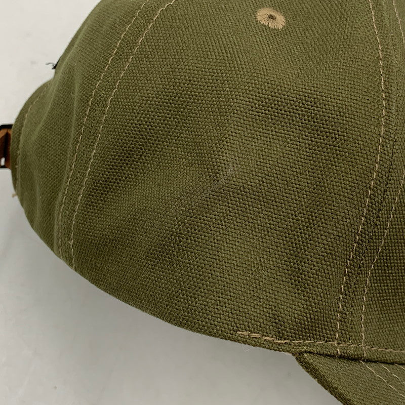 【中古品】【メンズ/レディース】 TOYS MCCOY トイズ マッコイ TMA2412 MILITARY COTTON CAP ミリタリー コットン キャップ 帽子 185-260919-ya-02-izu サイズ：F カラー：カーキ 万代Net店