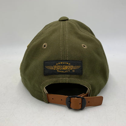 【中古品】【メンズ/レディース】 TOYS MCCOY トイズ マッコイ TMA2412 MILITARY COTTON CAP ミリタリー コットン キャップ 帽子 185-260919-ya-02-izu サイズ：F カラー：カーキ 万代Net店