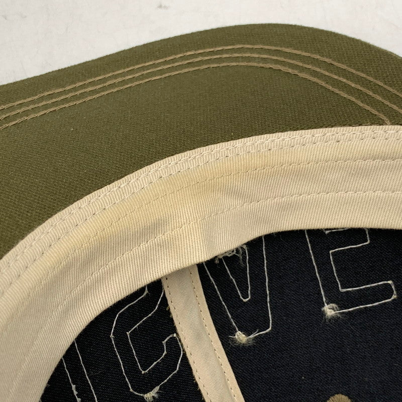 【中古品】【メンズ/レディース】 TOYS MCCOY トイズ マッコイ TMA2412 MILITARY COTTON CAP ミリタリー コットン キャップ 帽子 185-260919-ya-02-izu サイズ：F カラー：カーキ 万代Net店