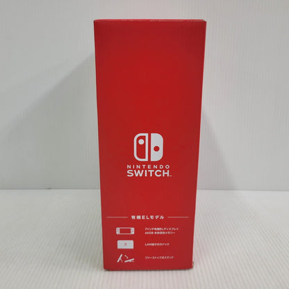 【中古美品】 【未使用】【ゲーム】Nintendo Switch (有機ELモデル) Joy-Con(L)/(R) ホワイト HEG-S-KAAAA(JPN) 任天堂 ニンテンドースイッチ 本体 034-260914-as-12-izu 万代Net店