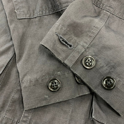 【中古品】【メンズ】 NEIGHBORHOOD ネイバーフッド 191SPNH-SHM MIL-BDU C-SHIRT . LS ロングスリーブ シャツ トップス 142-260917-kh-01-izu サイズ：M カラー：ブラック 万代Net店