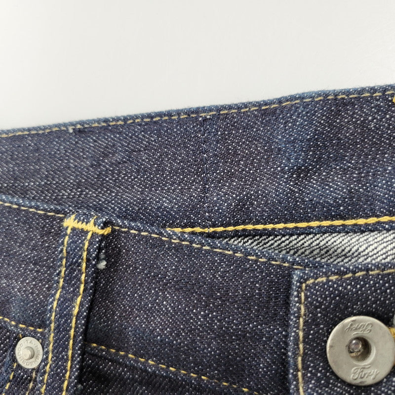 【中古品】【メンズ】 NEIGHBORHOOD ネイバーフッド 162DCNH-PTM03 RIGID.NARROW 14OZ-PT リジッド ディープ ナロー デニム パンツ 153-260908-yn-04-izu サイズ：MEDIUM カラー：インディゴ 万代Net店