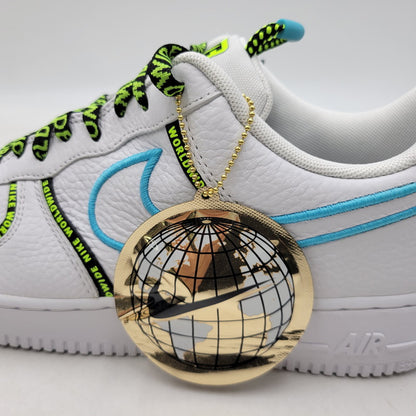 【中古美品】【メンズ】 NIKE ナイキ AIR FORCE 1 ’07 PRM WW CK7213-100 エア フォース 1 ’07 プレミアム WW スニーカー 靴 160-260909-as-24-izu サイズ：28.5cm カラー：WHITE/WHITE-BLUE FURY-BLACK 万代Net店