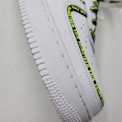 【中古美品】【メンズ】 NIKE ナイキ AIR FORCE 1 ’07 PRM WW CK7213-100 エア フォース 1 ’07 プレミアム WW スニーカー 靴 160-260909-as-24-izu サイズ：28.5cm カラー：WHITE/WHITE-BLUE FURY-BLACK 万代Net店