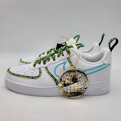 【中古美品】【メンズ】 NIKE ナイキ AIR FORCE 1 ’07 PRM WW CK7213-100 エア フォース 1 ’07 プレミアム WW スニーカー 靴 160-260909-as-24-izu サイズ：28.5cm カラー：WHITE/WHITE-BLUE FURY-BLACK 万代Net店