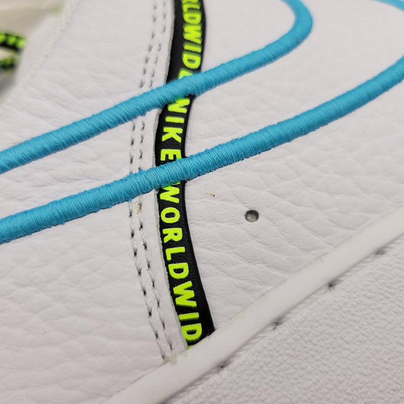 【中古美品】【メンズ】 NIKE ナイキ AIR FORCE 1 ’07 PRM WW CK7213-100 エア フォース 1 ’07 プレミアム WW スニーカー 靴 160-260909-as-24-izu サイズ：28.5cm カラー：WHITE/WHITE-BLUE FURY-BLACK 万代Net店