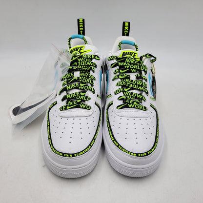 【中古美品】【メンズ】 NIKE ナイキ AIR FORCE 1 ’07 PRM WW CK7213-100 エア フォース 1 ’07 プレミアム WW スニーカー 靴 160-260909-as-24-izu サイズ：28.5cm カラー：WHITE/WHITE-BLUE FURY-BLACK 万代Net店