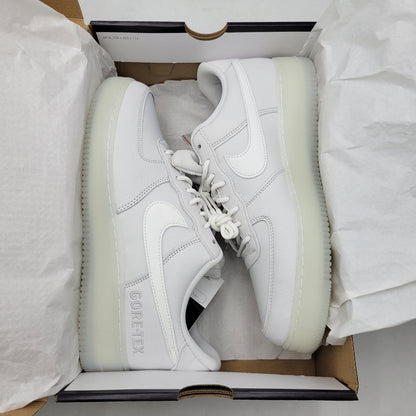 【中古品】【メンズ】 NIKE ナイキ AIR FORCE 1 GTX DJ7968-100 エア フォース1 ゴアテックス スニーカー 靴 160-260909-as-23-izu サイズ：28.5cm カラー：WHITE/WHITE-WHITE-HYPER ROYAL 万代Net店