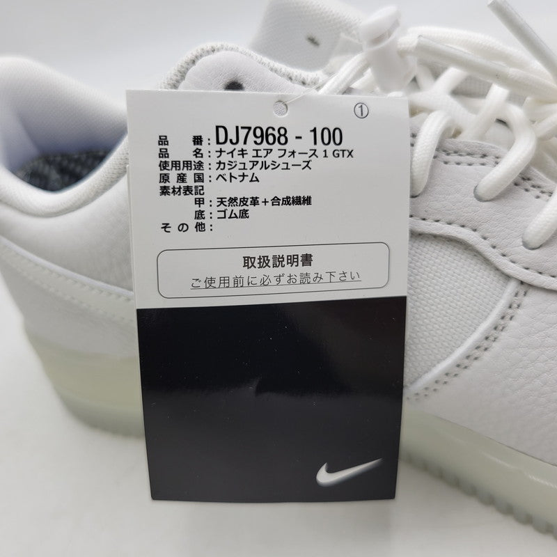 【中古品】【メンズ】 NIKE ナイキ AIR FORCE 1 GTX DJ7968-100 エア フォース1 ゴアテックス スニーカー 靴 160-260909-as-23-izu サイズ：28.5cm カラー：WHITE/WHITE-WHITE-HYPER ROYAL 万代Net店